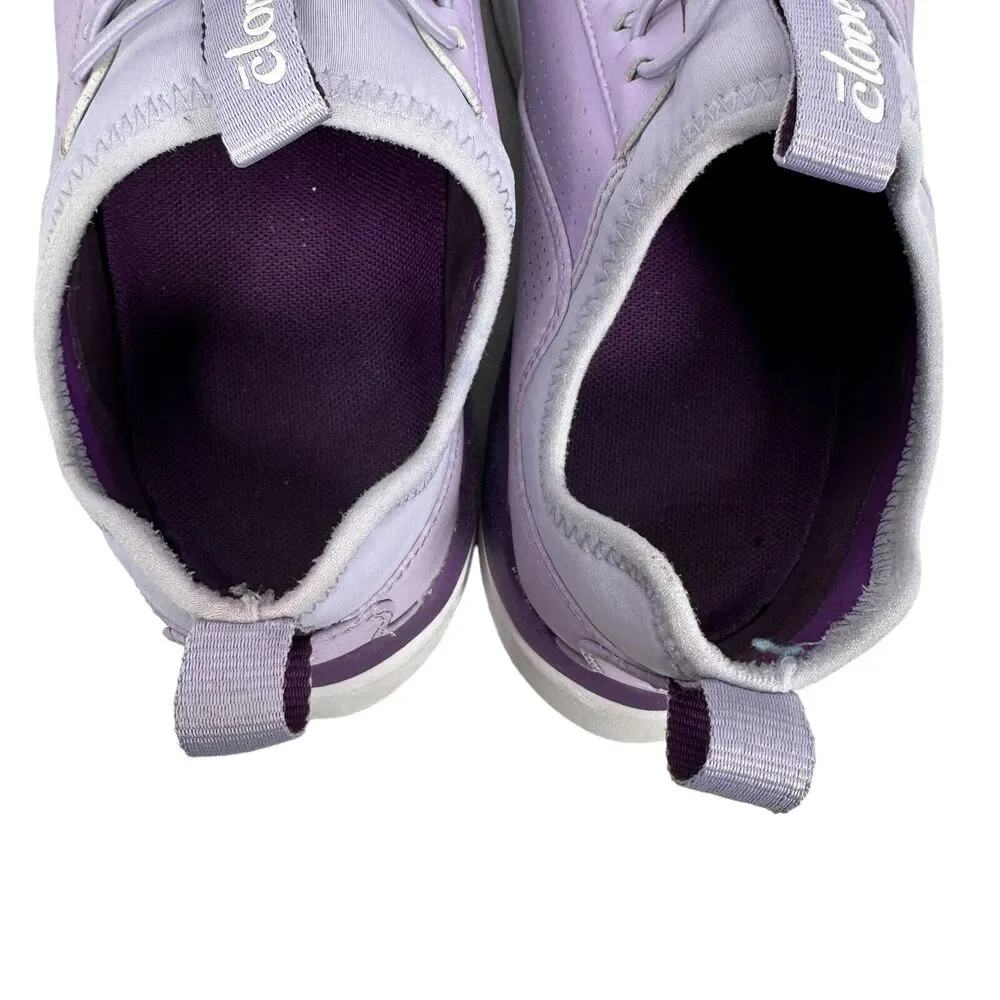 Clove Nursing Sneaker Slip On Shoes Womens 8.5 Men 7 Lilac Lavender Light Purple